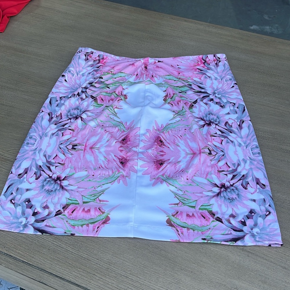 Bye Options Pastel Floral Skirt Size PM
